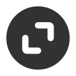 Maximaize Circle SVG Icon